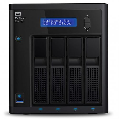 WD My Cloud EX4100 Network Attached Storage Diskless