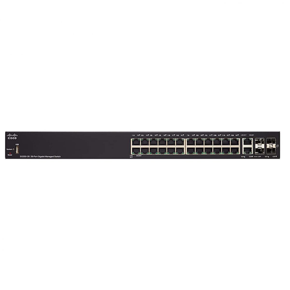 Cisco SG350 Gigaethernet SFP and Layer 3 Managed Switch 